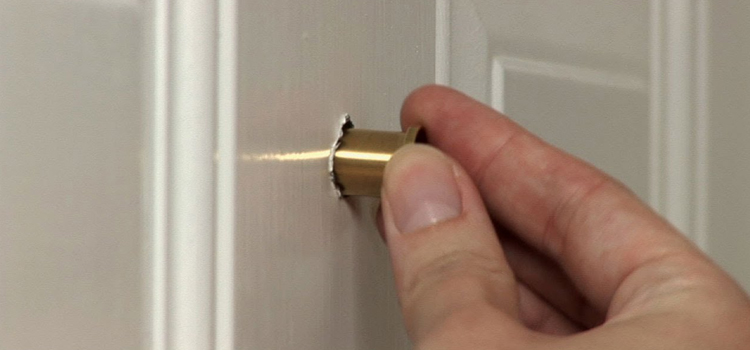 peephole door repair in San Dimas