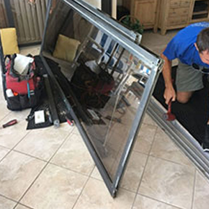 sliding glass door frame repair San Dimas